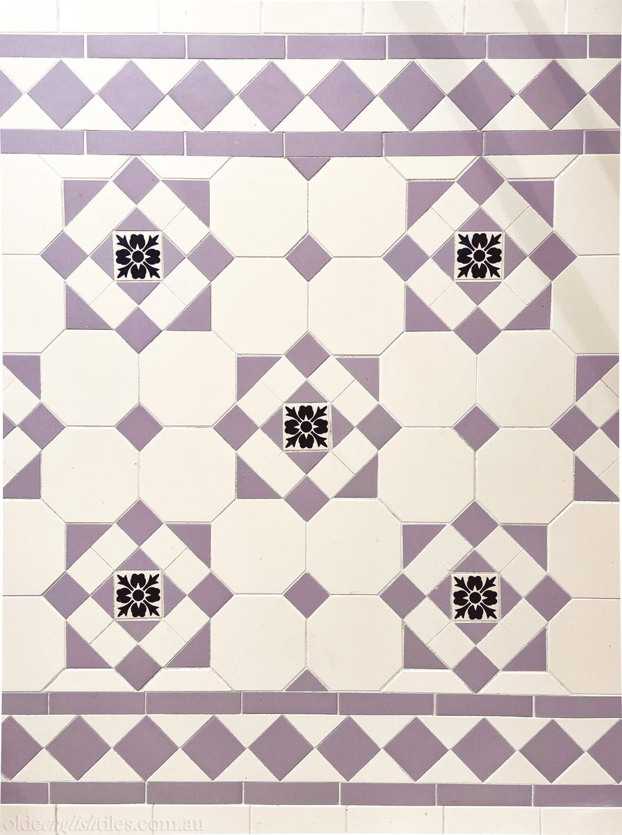 Parma Pattern The Terrace House With Parma – Olde English Tiles™