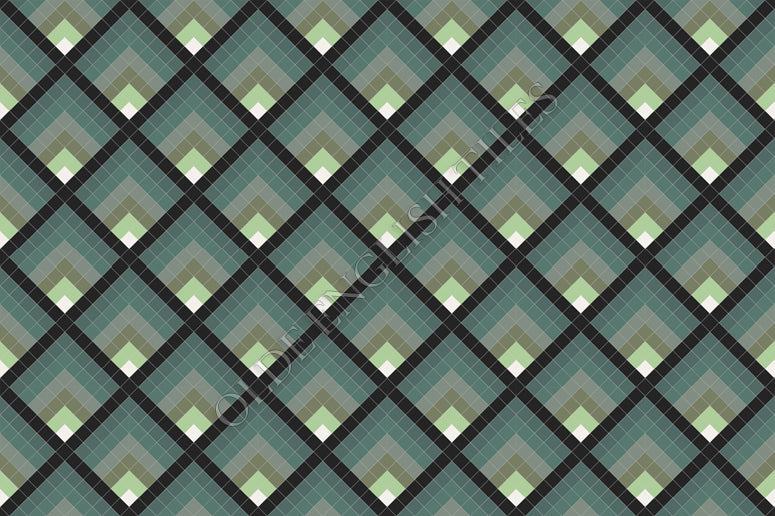 Contemporary Mosaic Patterns -  Grid