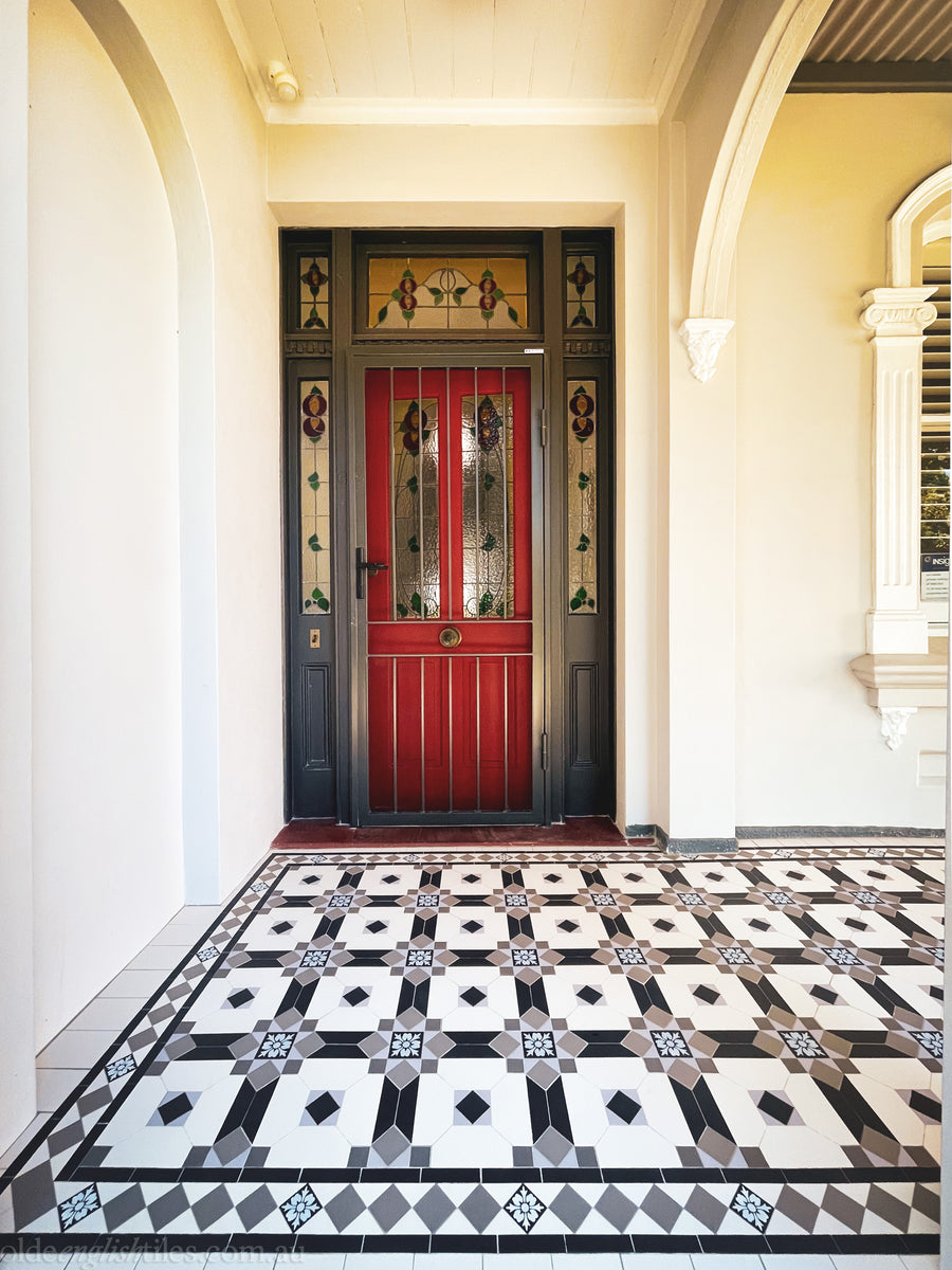 Summer Hill Tessellated Tile Entry