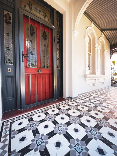 Summer Hill Tessellated Tile Entry