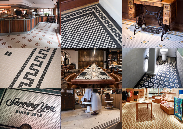 Mixed mosaic patterns