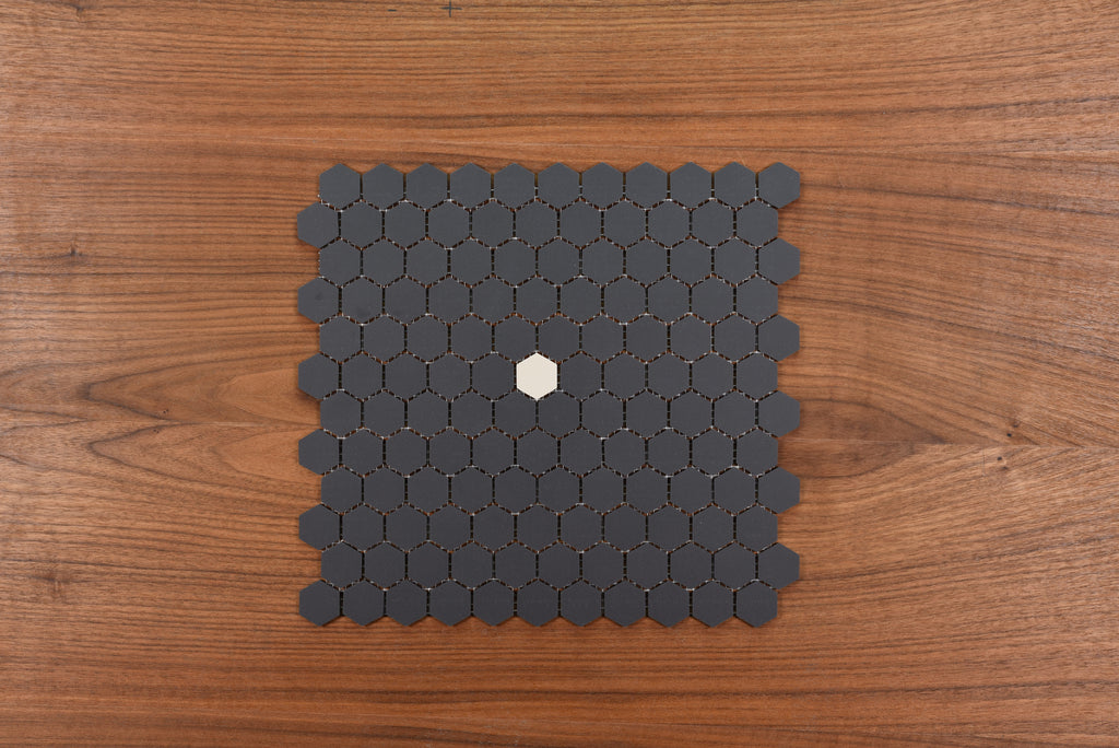 Tiffany Black 25 Hexagon