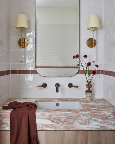 Toxteth Terrace Bathroom mosaic floor tiles