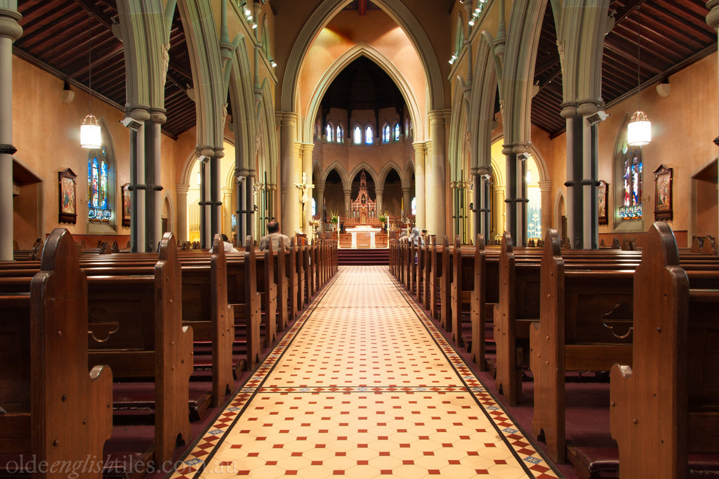 Heritage Church and School Tiles by Olde English Tiles