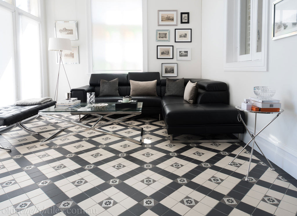 Living Heritage Tessellated Tiles by Olde English Tiles