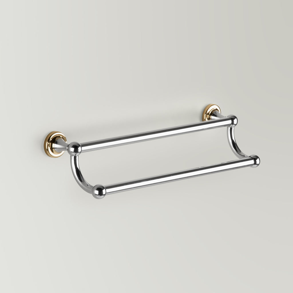 Hampton -  Classic Hampton Double Towel Rail 900mm