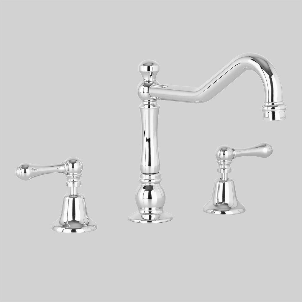  - Classic Olde English Spa & Kitchen Set V2 200mm swivel spout including bodies & tee(flow control option)