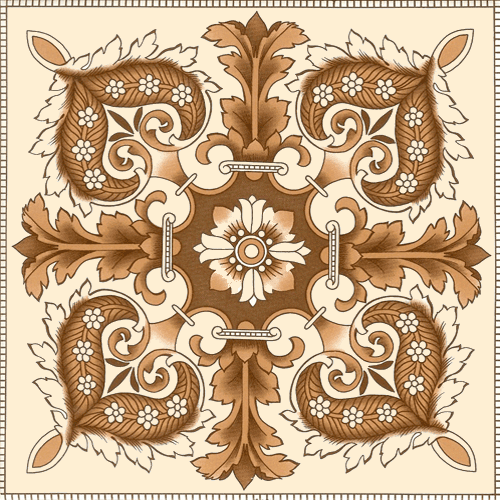 Victorian & Federation Wall Tiles - Classic leaves