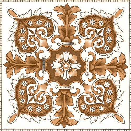 Victorian & Federation Wall Tiles Square -  Classic leaves