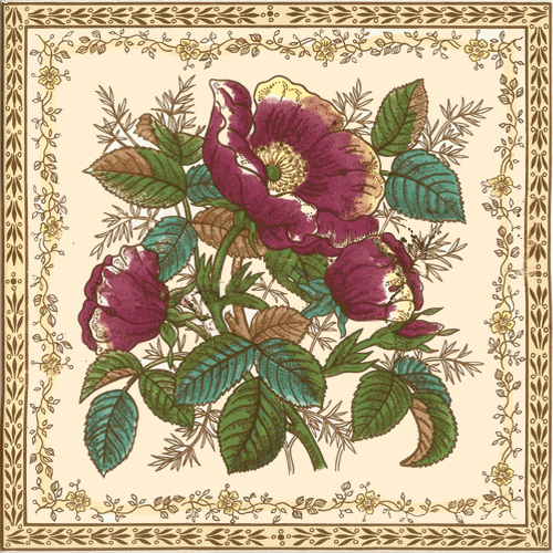 Fireplace and Hearth tiles - English Rose hearth tile