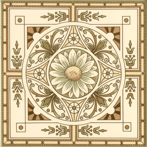  - Sunflower hearth tile