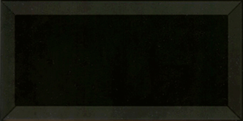  - Black Bevelled edge Wall Tile