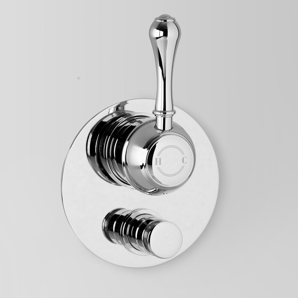 Olde English Signature -  Classic Olde English Signature Diverter Mixer Metal Lever