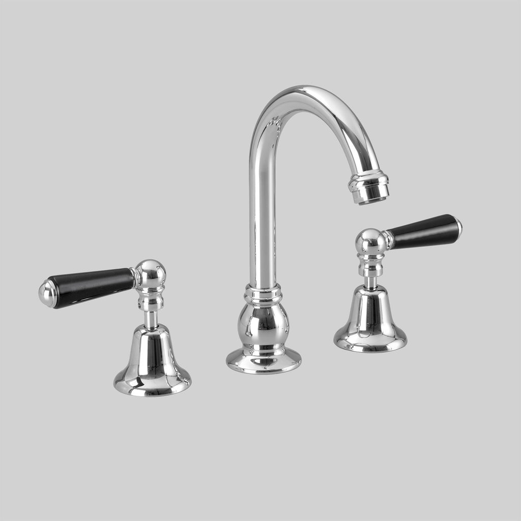  - Classic Olde English Basin Set 110mm swivel spout