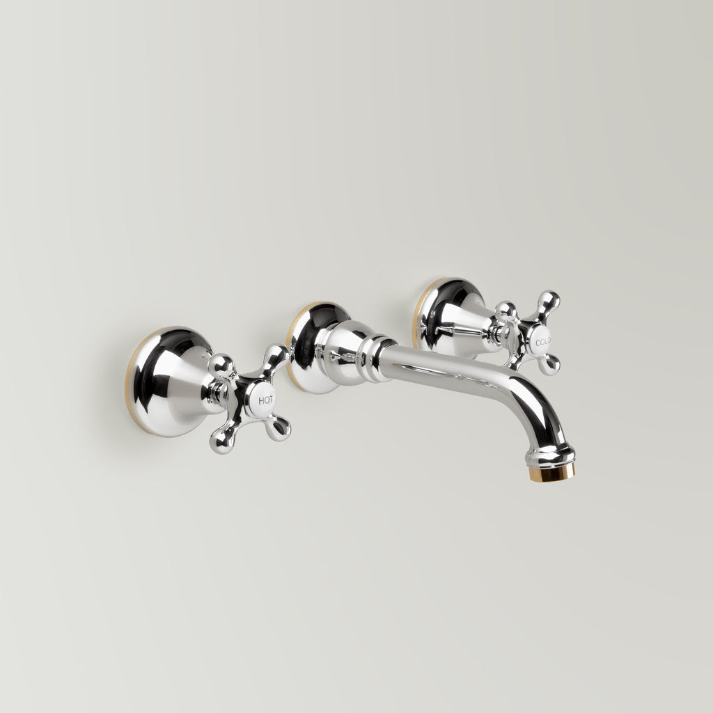 Hampton -  Classic Hampton Wall Set 160mm spout (flow control option)