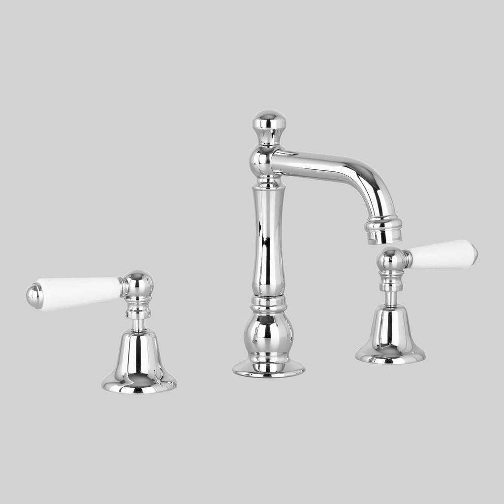  - Classic Olde English Basin Set V2 110mm swivel spout