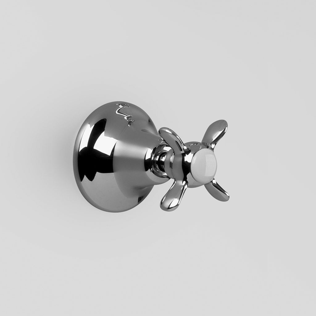  - Classic Olde English Bath Shower Divertor non mixing in wall type Single