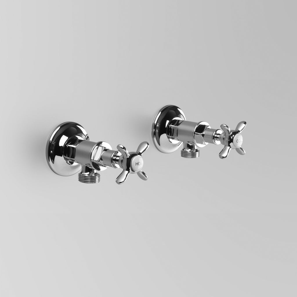 Olde English -  Classic Olde English Washing Machine Tap Set Pair