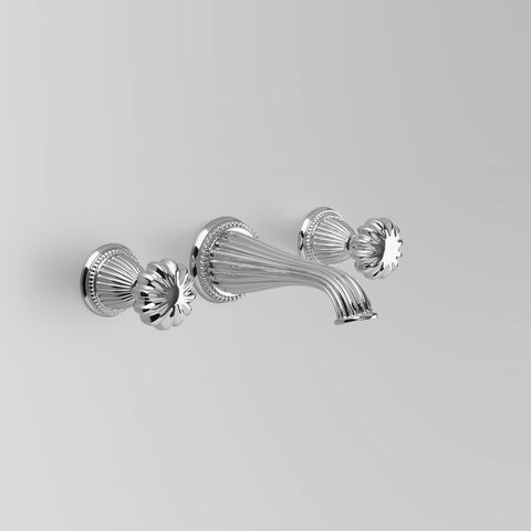 Classic Swan Wall Set V2 165mm spout