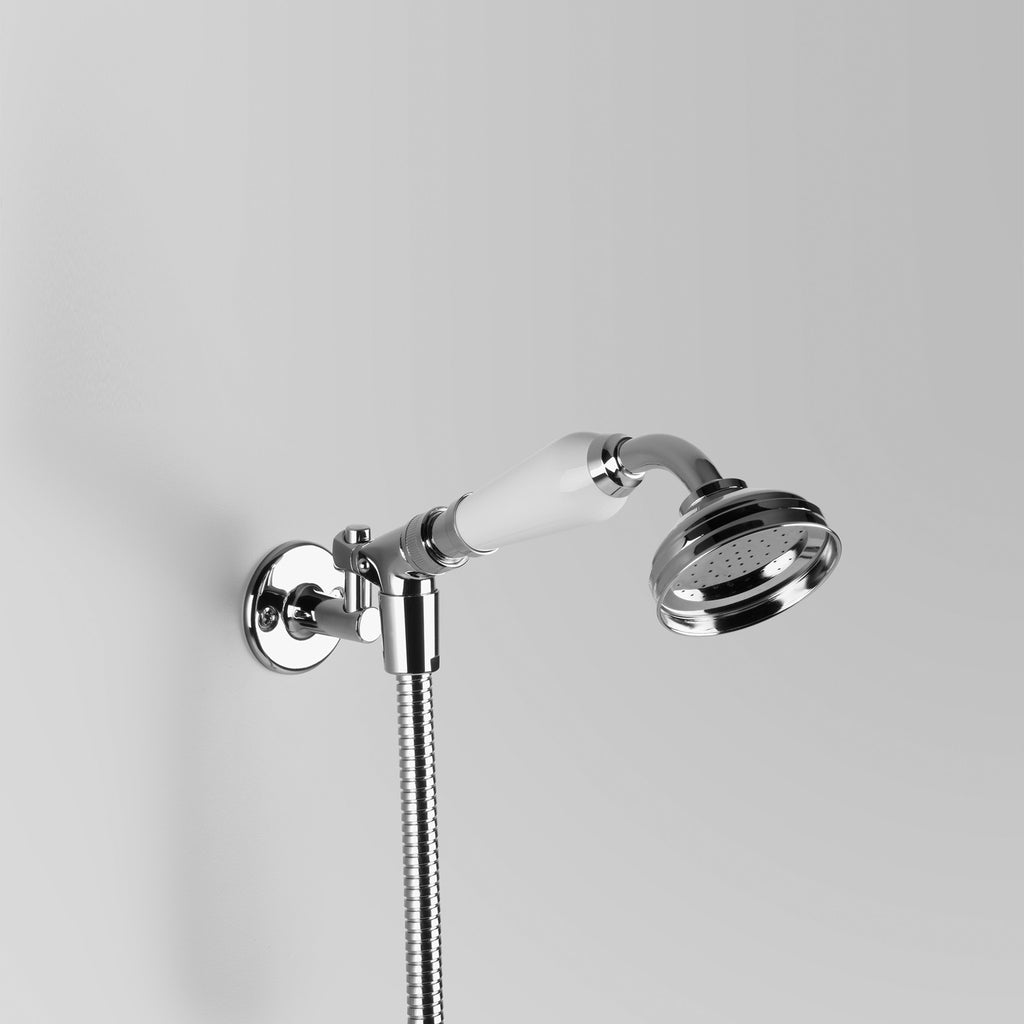  - Classic Olde English Hand Shower with hose & holder