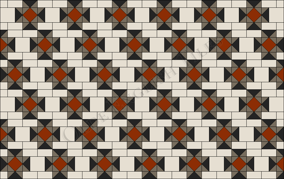 Contemporary Tessellated Patterns - Al Fresco