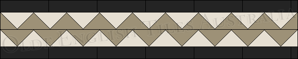 Tessellated Tiles -  Balmain Border