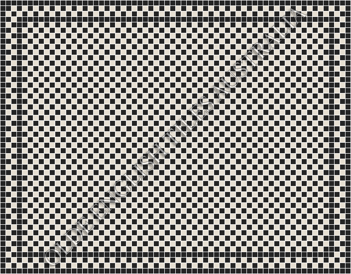  - Barclay 20 Black with White Pattern