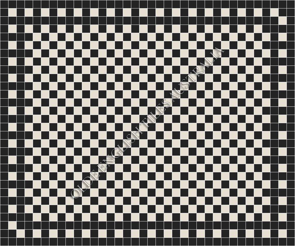  - Barclay 50 Black with White Pattern