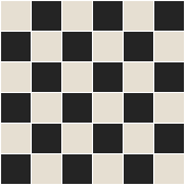  - Barclay 50 Black with White Pattern