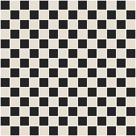  - Barclay 20 Black with White Pattern
