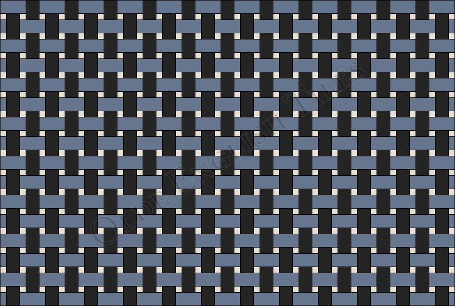 Tessellated Tiles -  Basket Weave 100
