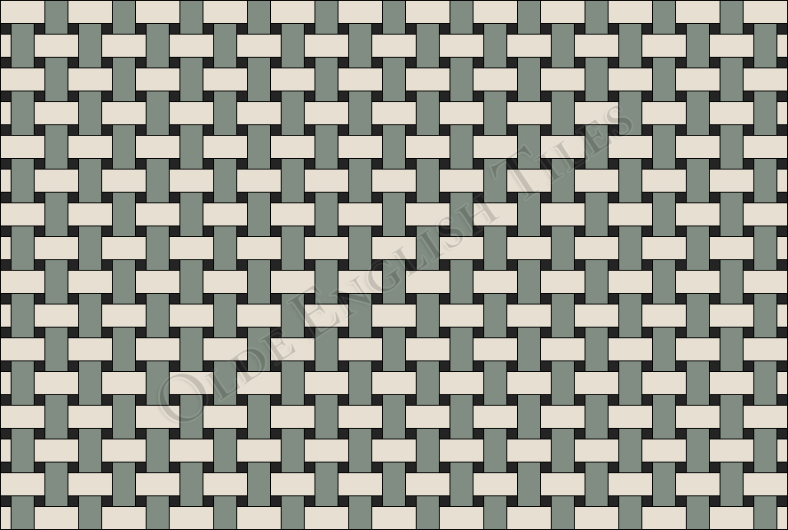 Contemporary Tessellated Patterns - Basket Weave 100