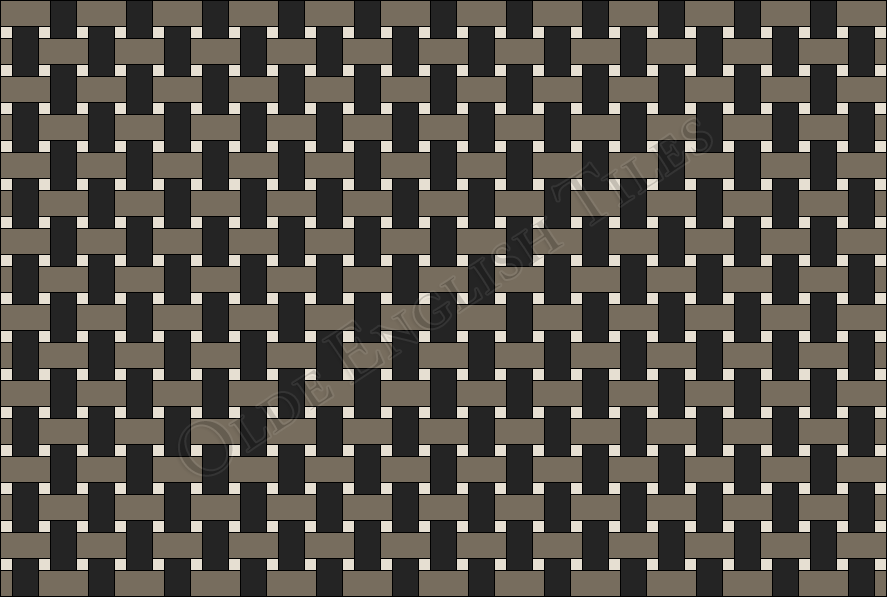 Contemporary Tessellated Patterns - Basket Weave 100