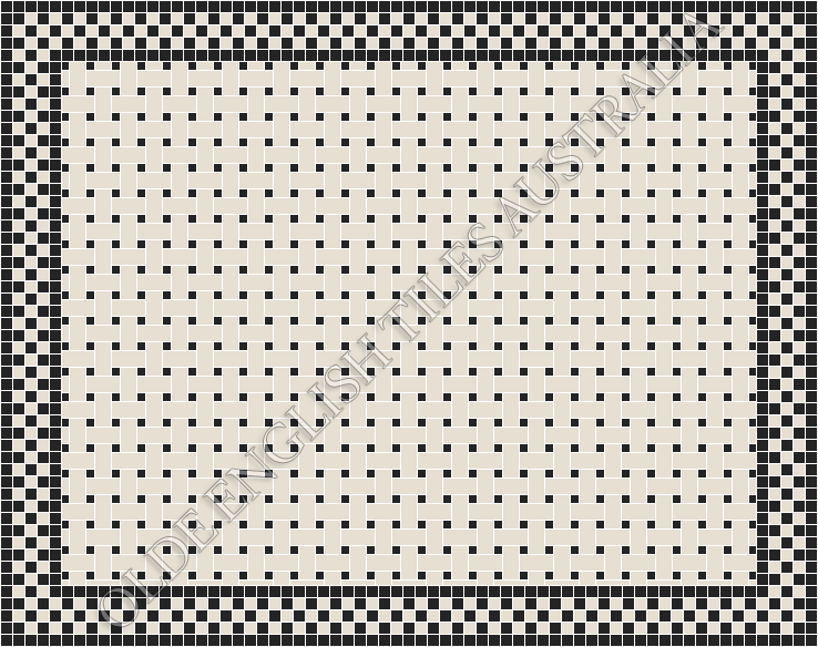  - Monte Carlo 1 50 x 23.5 and 12 x 12 White with Black