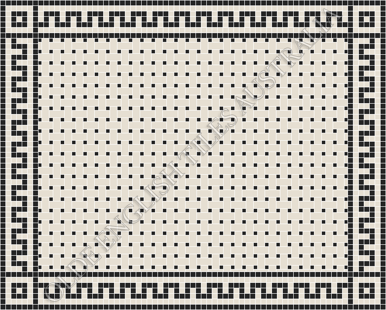  - Monte Carlo 1 50 x 23.5 and 12 x 12 White with Black