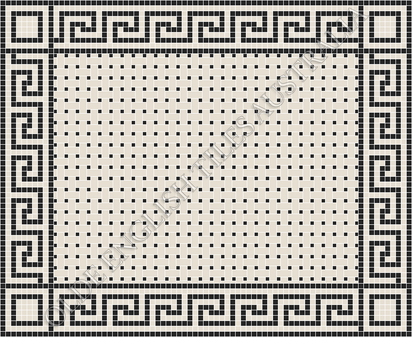  - Monte Carlo 1 50 x 23.5 and 12 x 12 White with Black