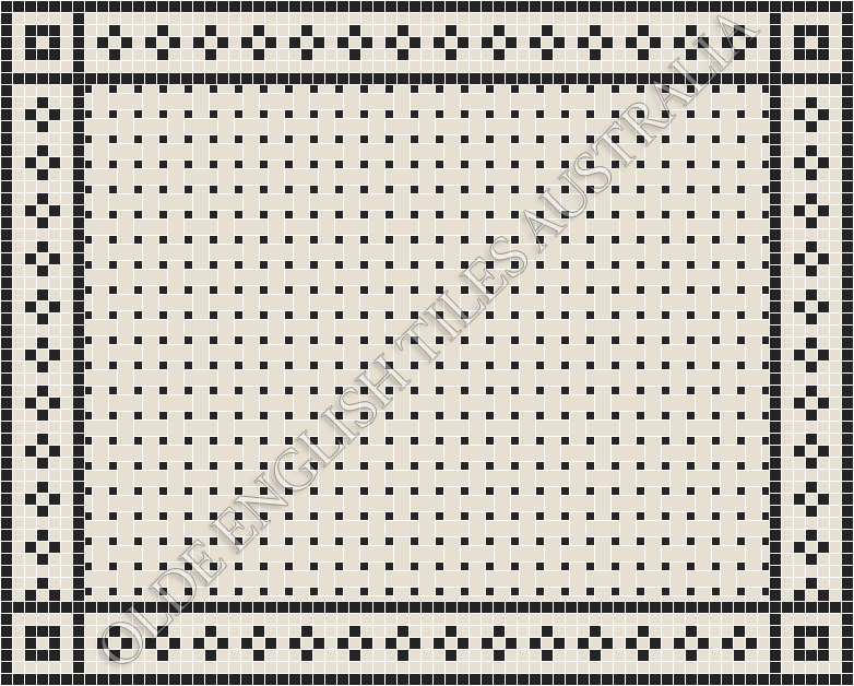  - Monte Carlo 1 50 x 23.5 and 12 x 12 White with Black