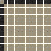  - Brooklyn 20 Light Grey with Black Pattern