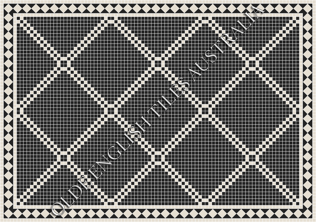  - Chrysler 20 Black with White Pattern