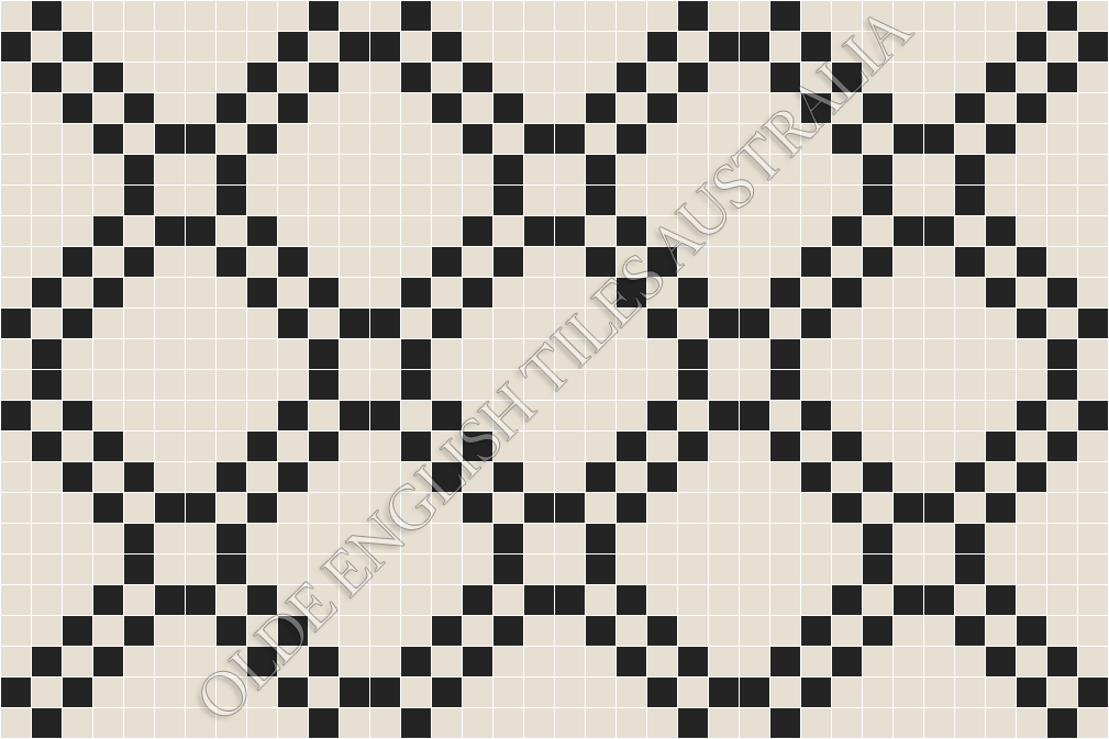  - Chrysler 50 White with Black Pattern