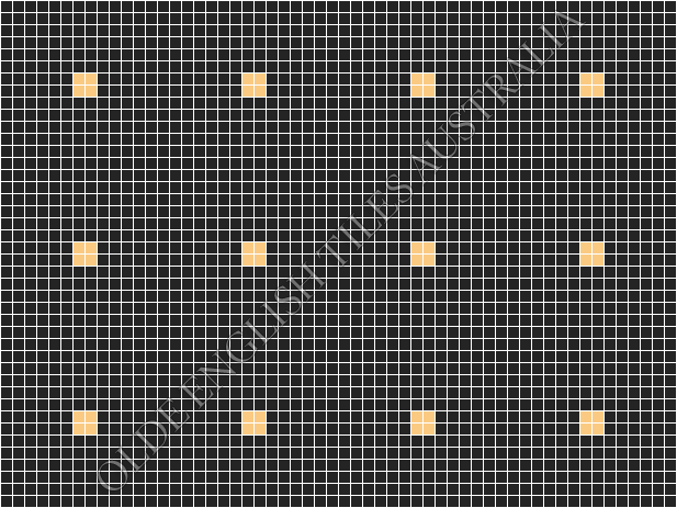 _blog-post_20-classic-mosaic-patterns -  Cotton Club 20 Black with Oatmeal Pattern