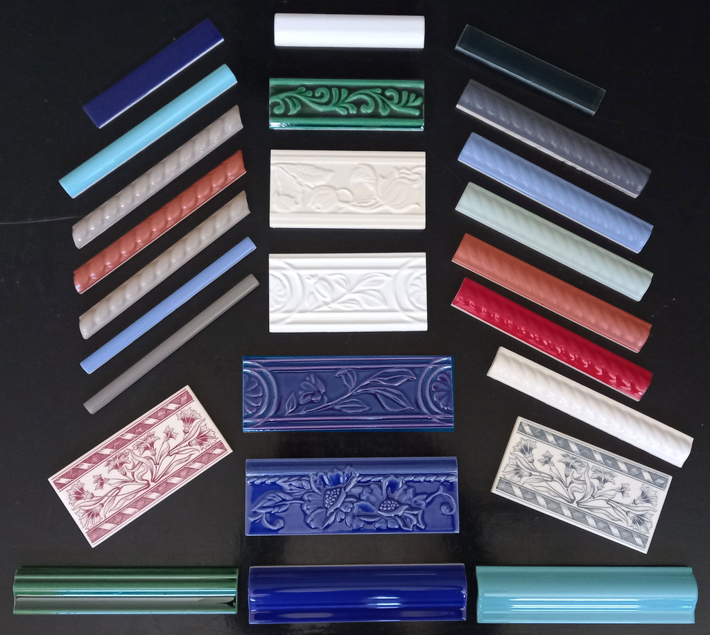 Factory Outlet Wall Tiles and Decors -  Assorted borders & capping
