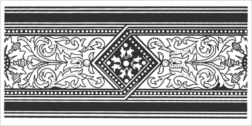 Victorian & Federation Wall Tiles Rectangle -  Design 014