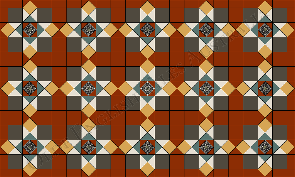Tessellated Tiles - Devon
