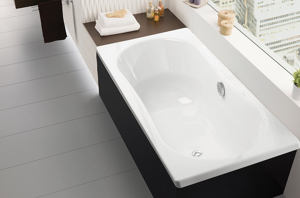 - Emma Square Inset Steel bath