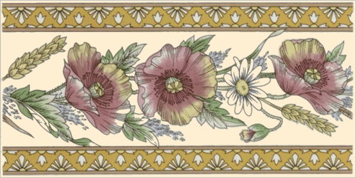 Victorian & Federation Wall Tiles - English Spring