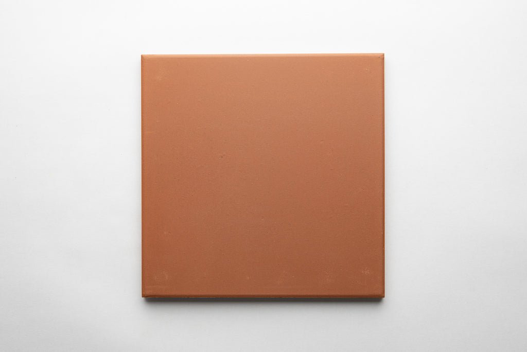 Factory Outlet Floor Tiles -  Vitrified 150mm Square Red