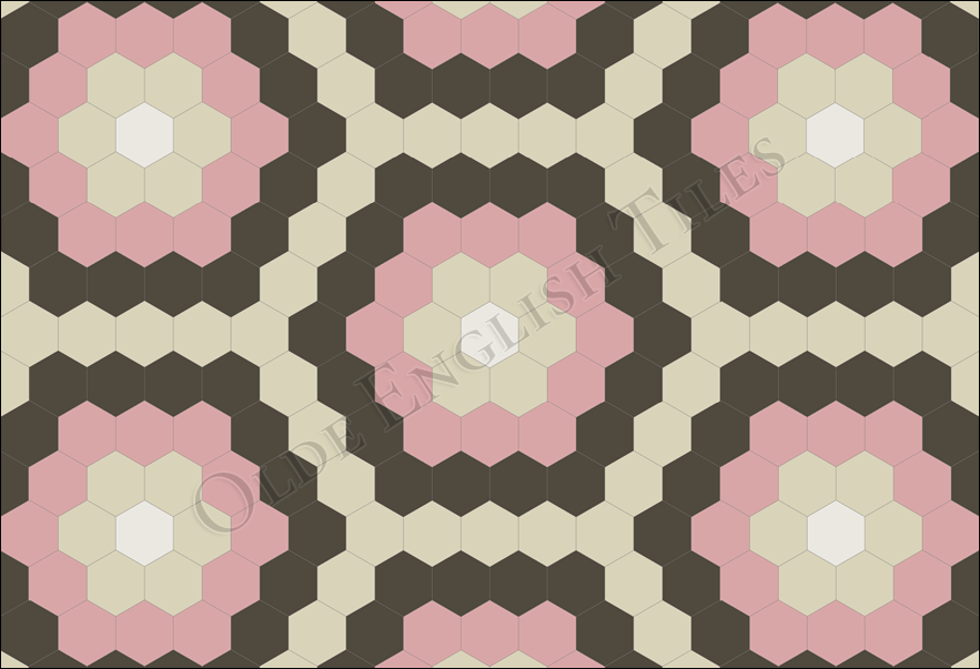 Contemporary Tessellated Patterns -  Flower 1
