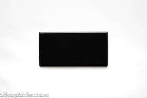 Black fireplace Tile