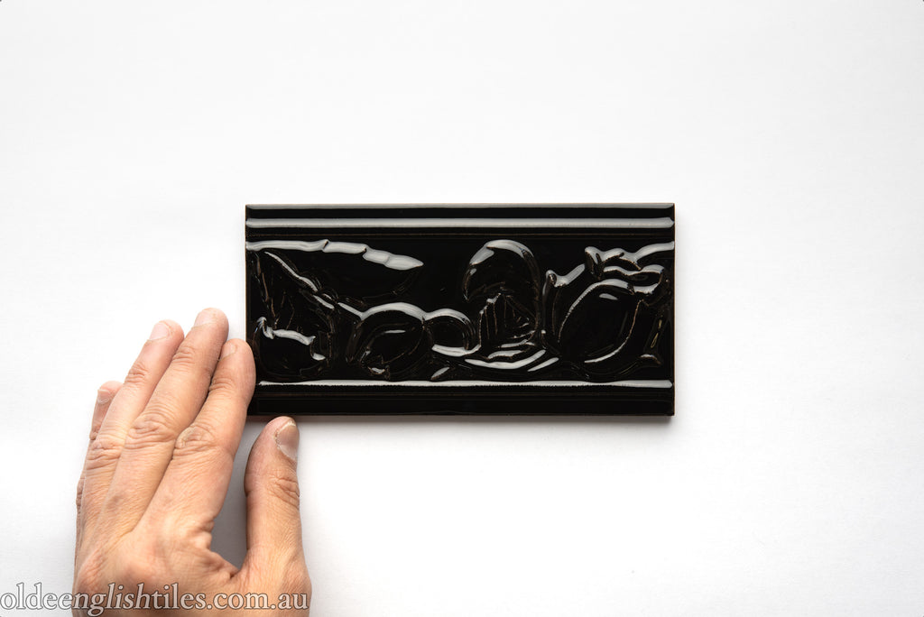 150mm Embossed - Rose Embossed